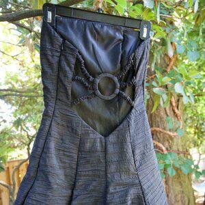 Y2K strapless mini dress